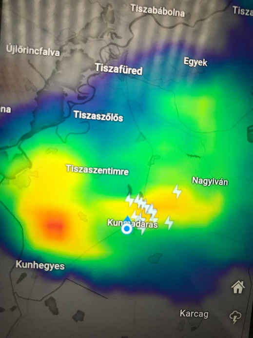 Észlelési fényképek