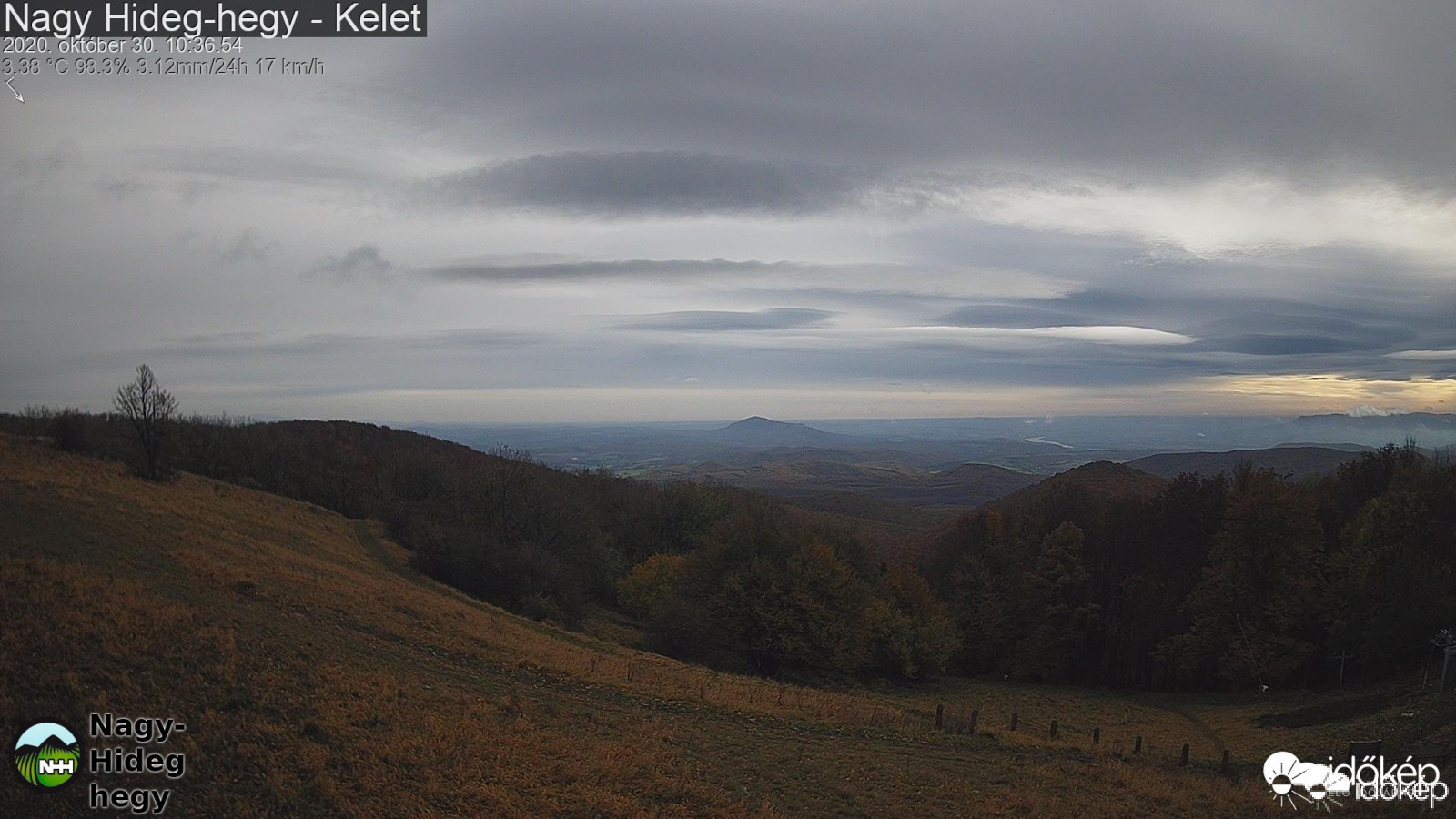 Lencsefelhők a Nagy Hideg-hegyen