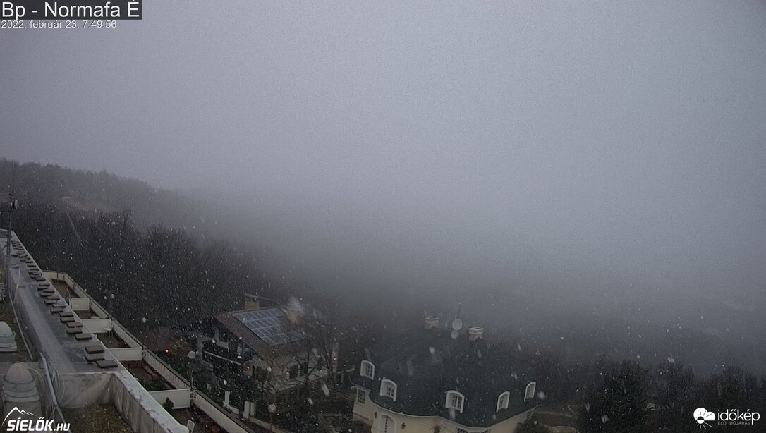 Havazás Normafán 02.23.