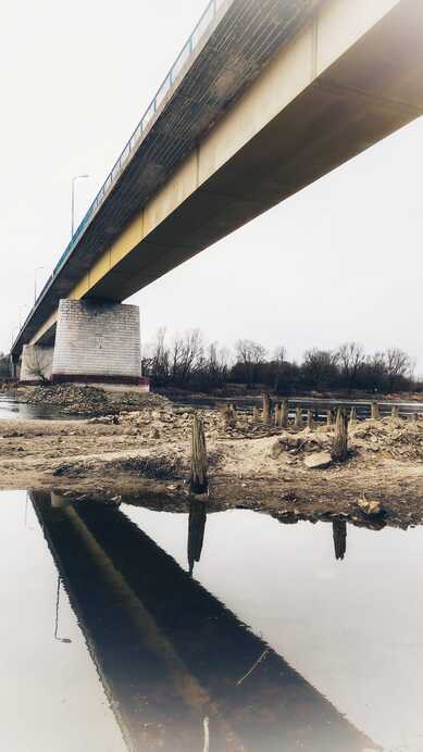 Alig van víz a Drávában - Fotó: Halavuk Zsuzsa