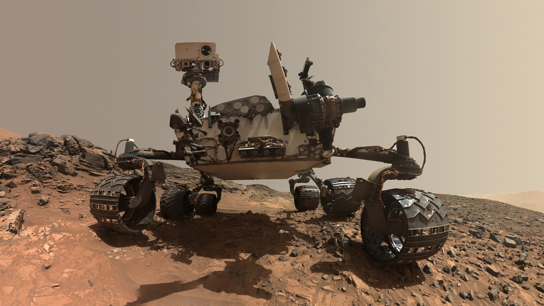 A Curiosity marsjáró (NASA)