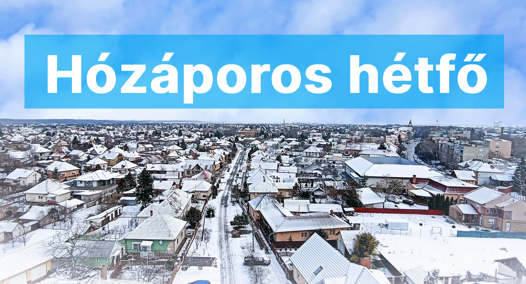 Hózáporok indítják a hetet