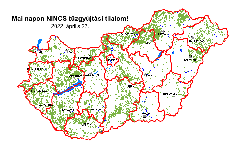 Vége a tűzgyújtási tilalomnak 