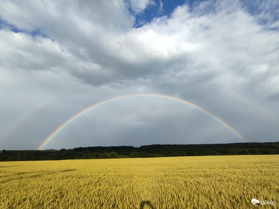 Szivárvány Nagykanizsa mellett.