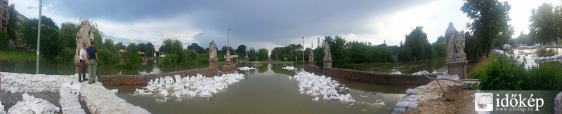 Vác Öreg híd panoráma