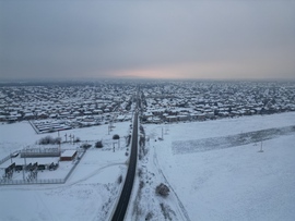 Dunakeszi felhős-havas