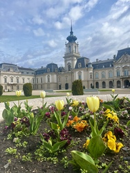 Virágos kastélypark Keszthelyen