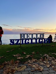 Naplemente. Szigliget. Süllőfesztivál