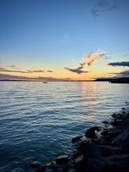 Egy újabb balatoni naplemente