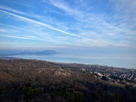 Jeges Balaton a magasból