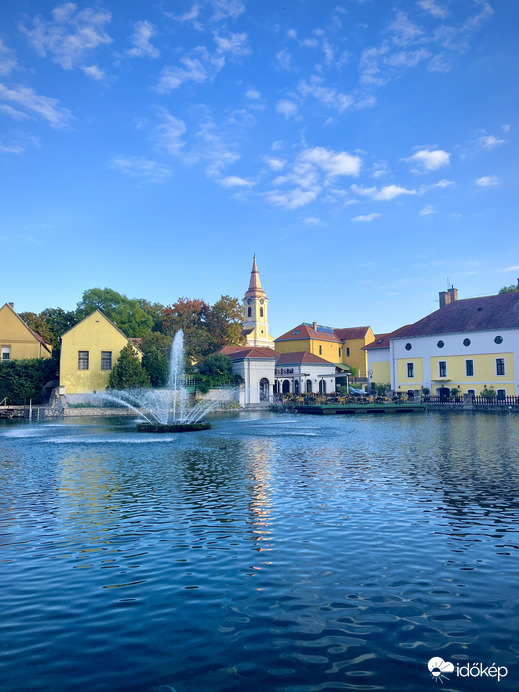 Vasárnapi séta a tapolcai tóparton