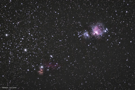 Orion köd és szomszédai