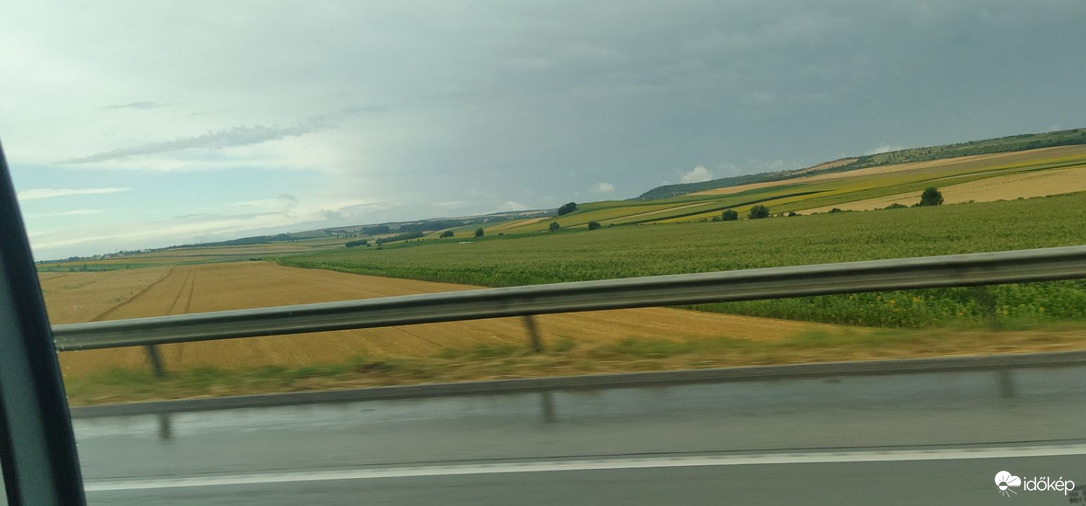 Útközben miután elállt a hosszabb eső 