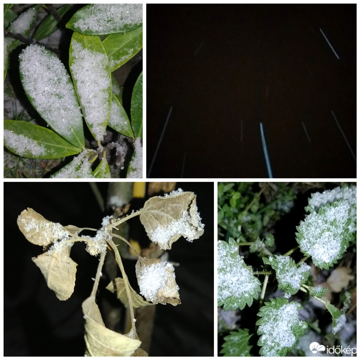 Idei első hó Budapesten