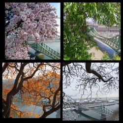 A Gellért-hegy négy arca.