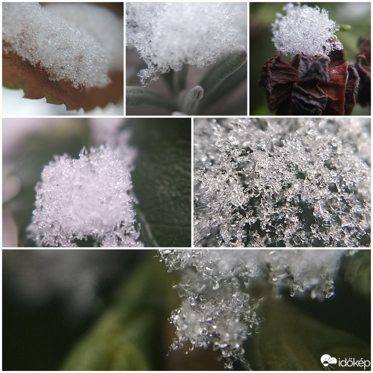 Jégkirstályosodott Hó