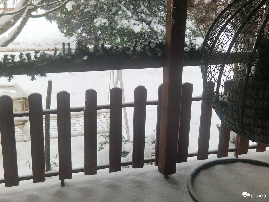 Szélnélkül Bejött a Hó