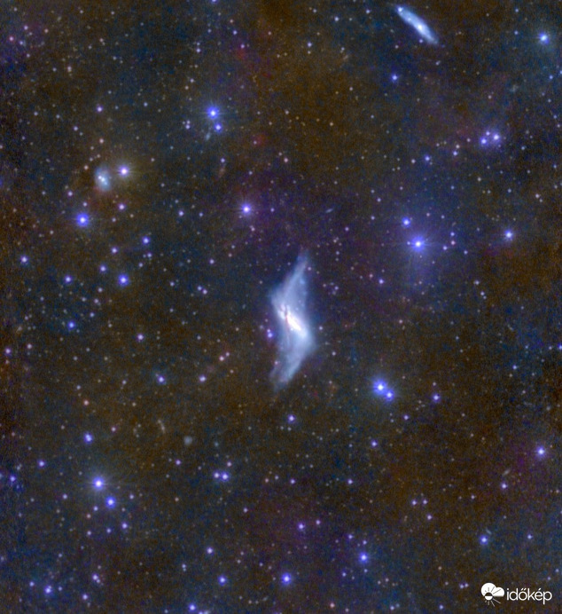 Poláris Gyürű Galaxis (NGC660)