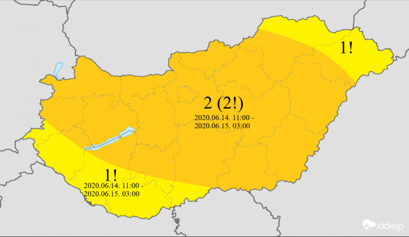 Zivatarok országszerte
