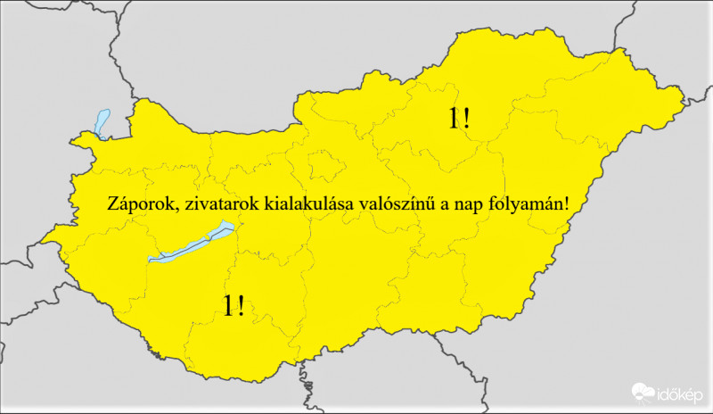 Hidegörvény okozta záporok, zivatarok