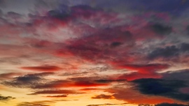 Végül rózsaszínre váltott ...