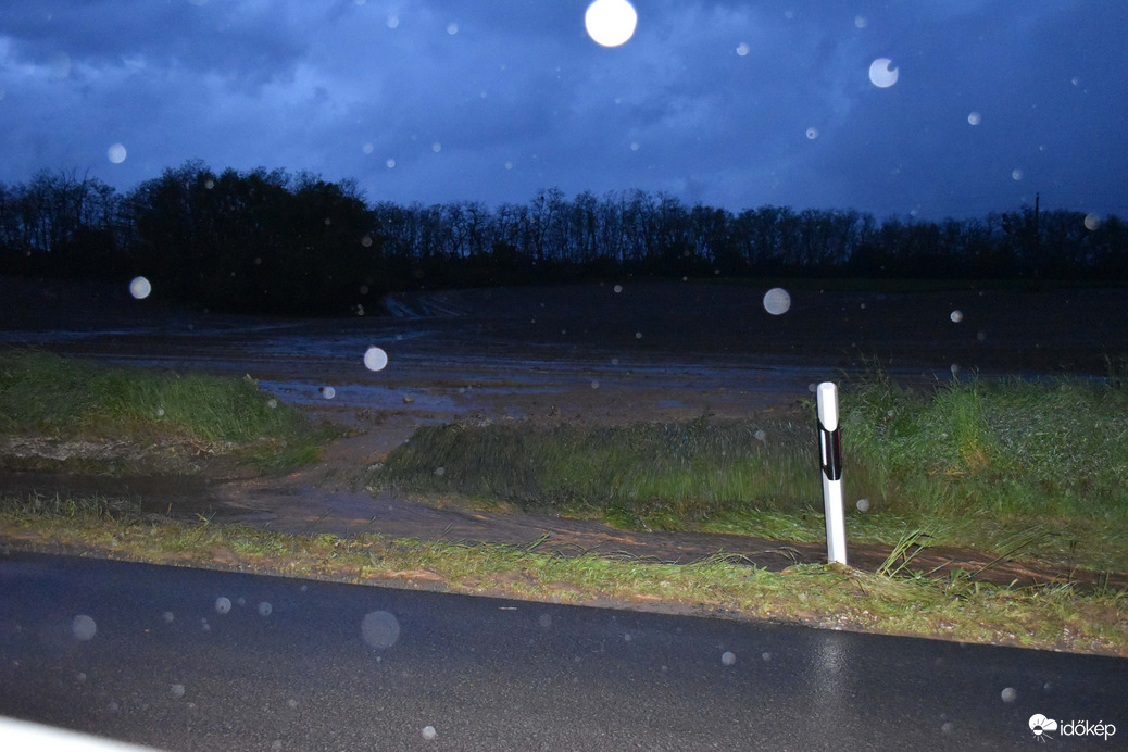 75 számú főút Alsópáhok Zalaapáti közt 