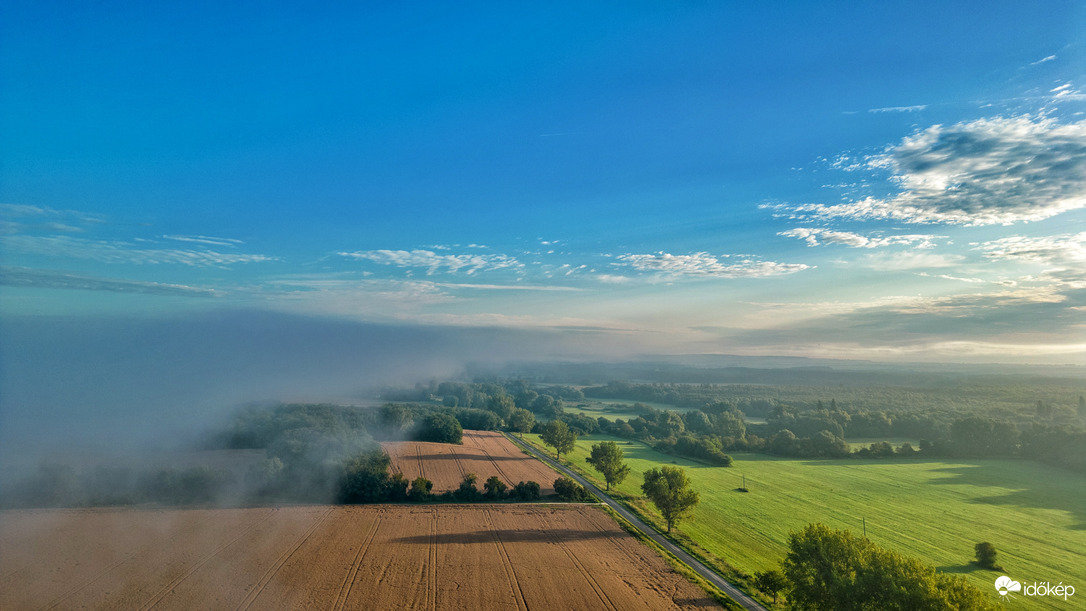 Párás reggel.