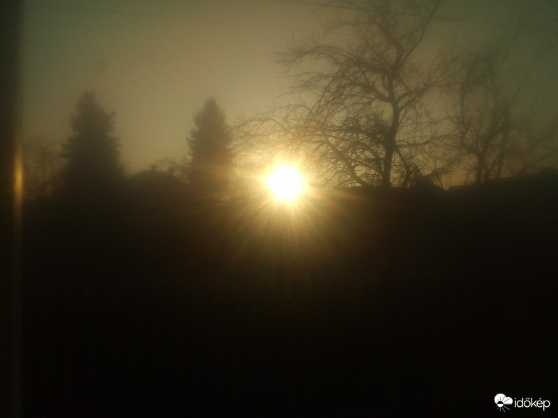 Naplemente Békésen.