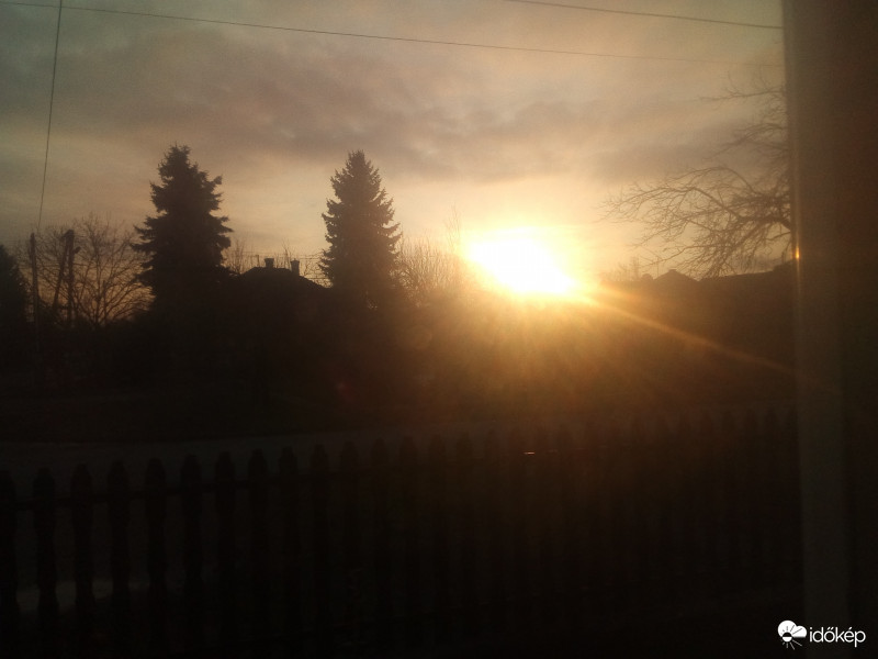 Naplemente Békésen.