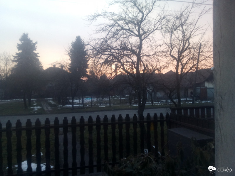 Naplemente Békésen.