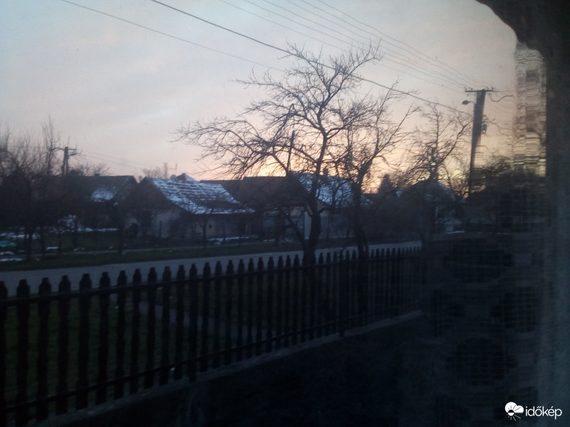 Naplemente Békésen.