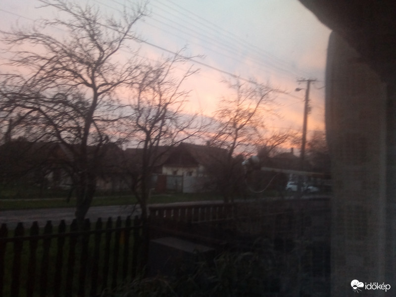 Naplemente Békésen.