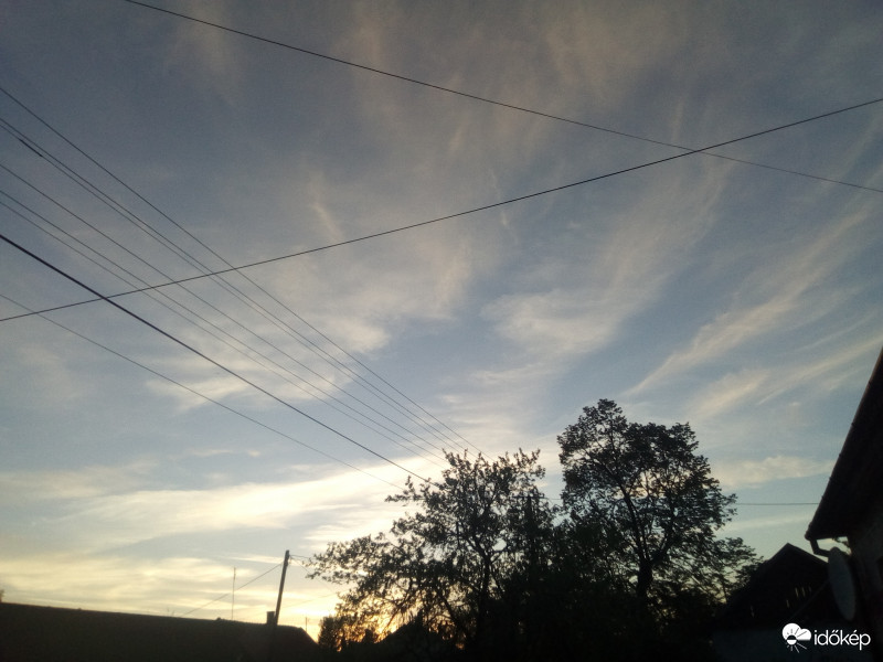 Naplemente Békésen.