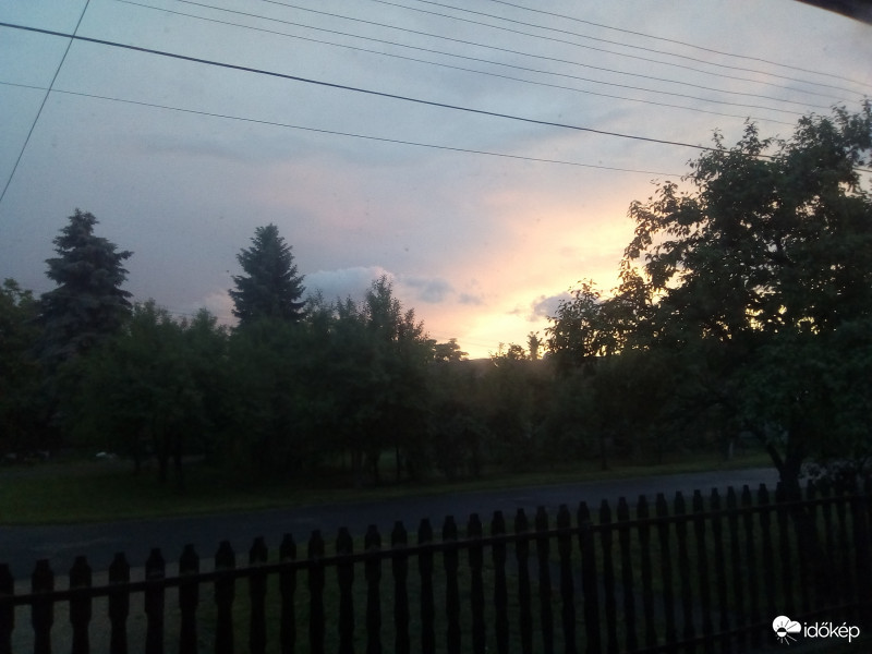 Naplemente Békésen.