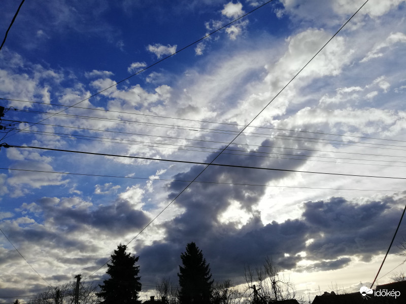 Felhővarázs Békés felett.