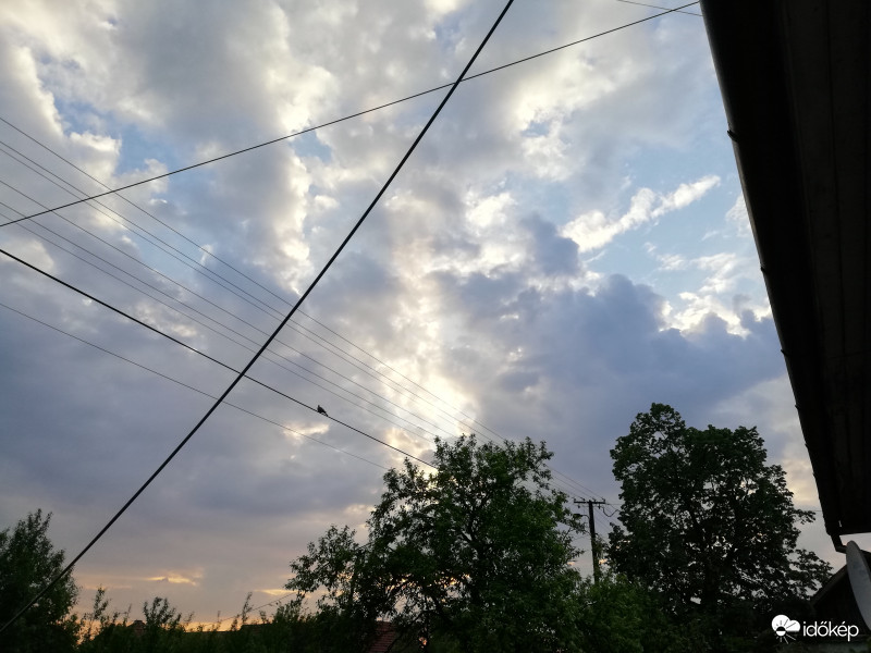 Felhővarázs Békés felett.