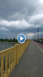 Zivataros délután a fővárosban.