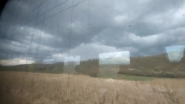 A Dombóvár közelében lévő zivatar majdnem testközelből. 