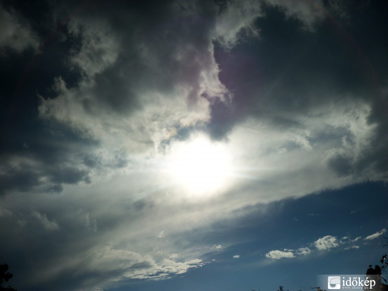 Zivatar távozása után