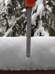 Havas erkélykorlát