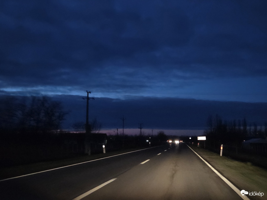 Karácsonyi naplemente