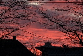 Karácsonyi égbolt és naplemente5