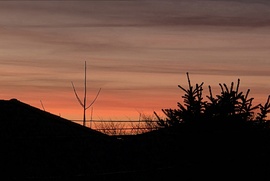 Tüzes naplemente Békéscsaba