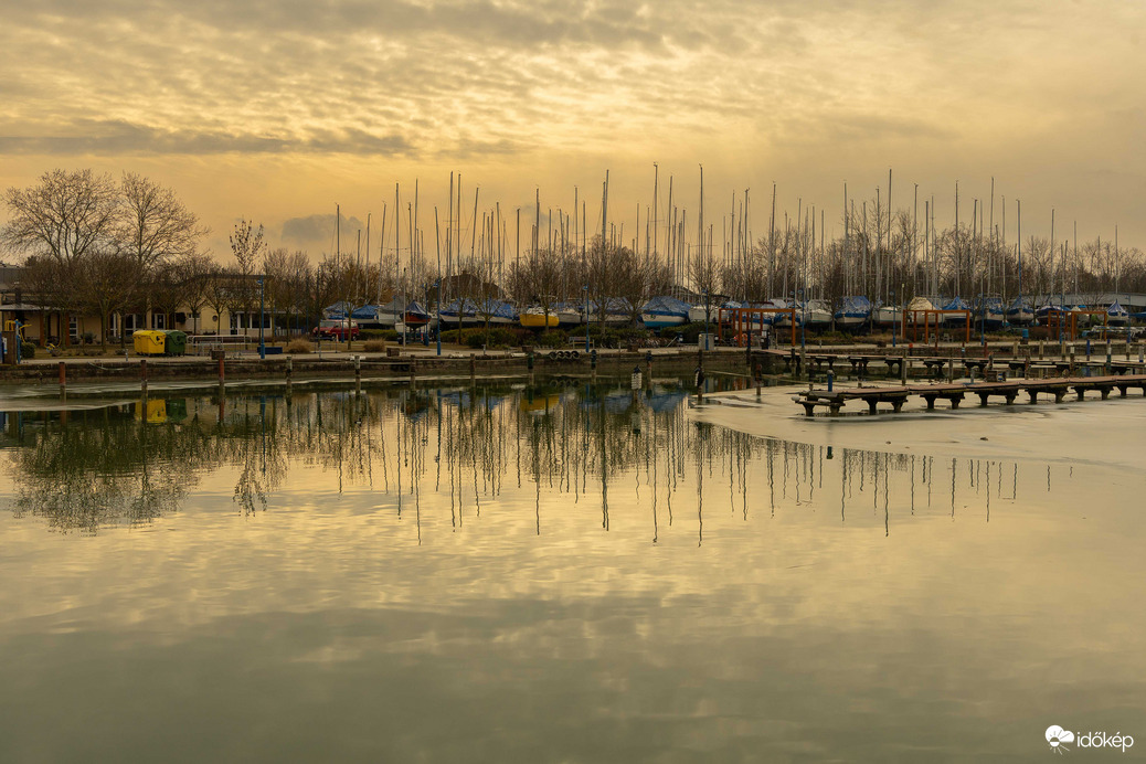 Téli kikötő...