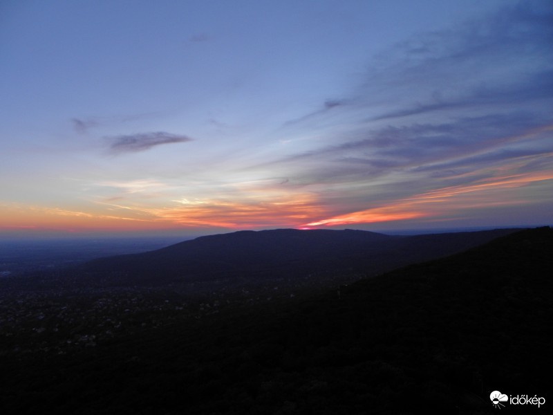 Naplemente a Jakab-hegy felett1