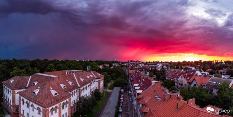 Zivataros naplemente