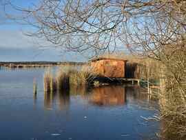 Tél a horgászparadicsomnál