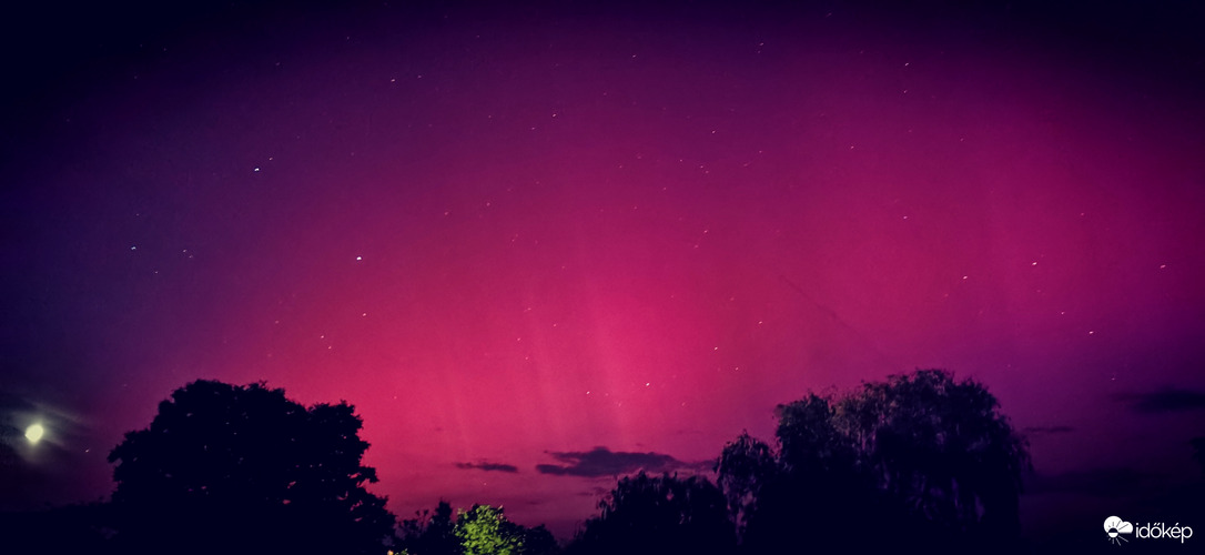 Sarki fény (Aurora Bolaris) Törökszentmiklós 