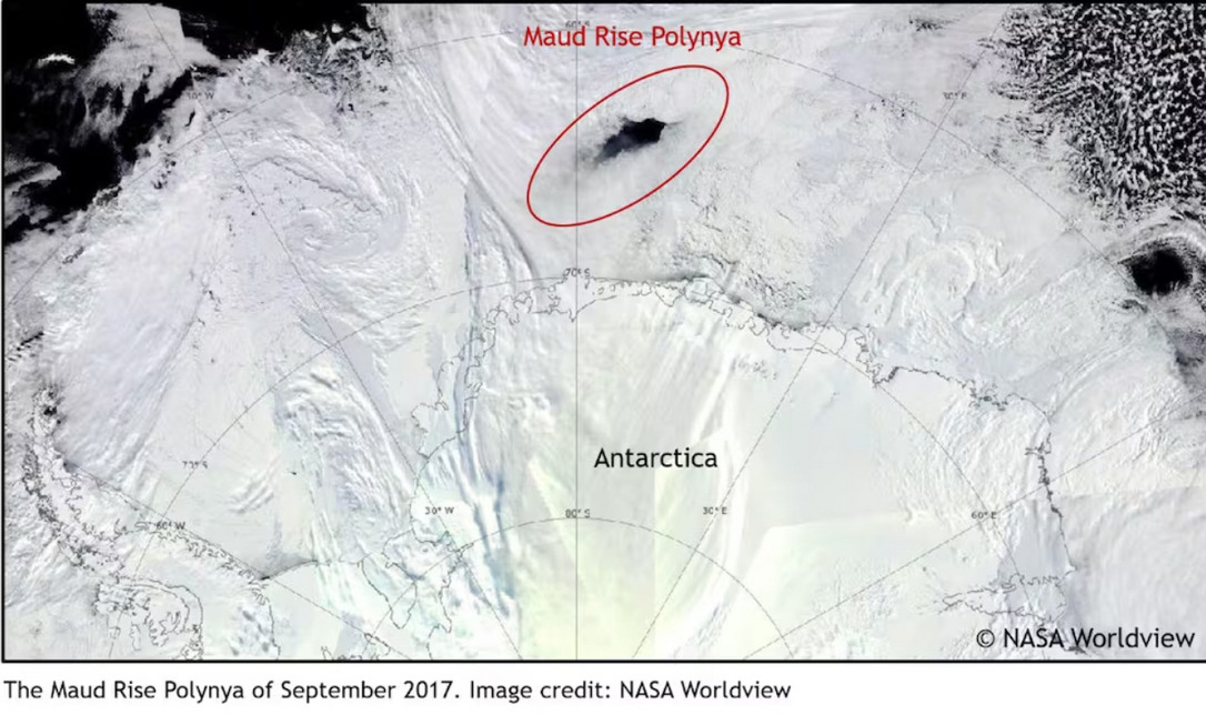 Antarktisz polynya