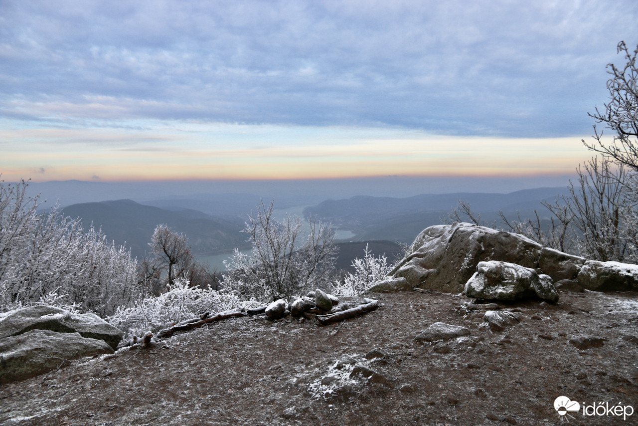 Prédikálószék ma naplementekor